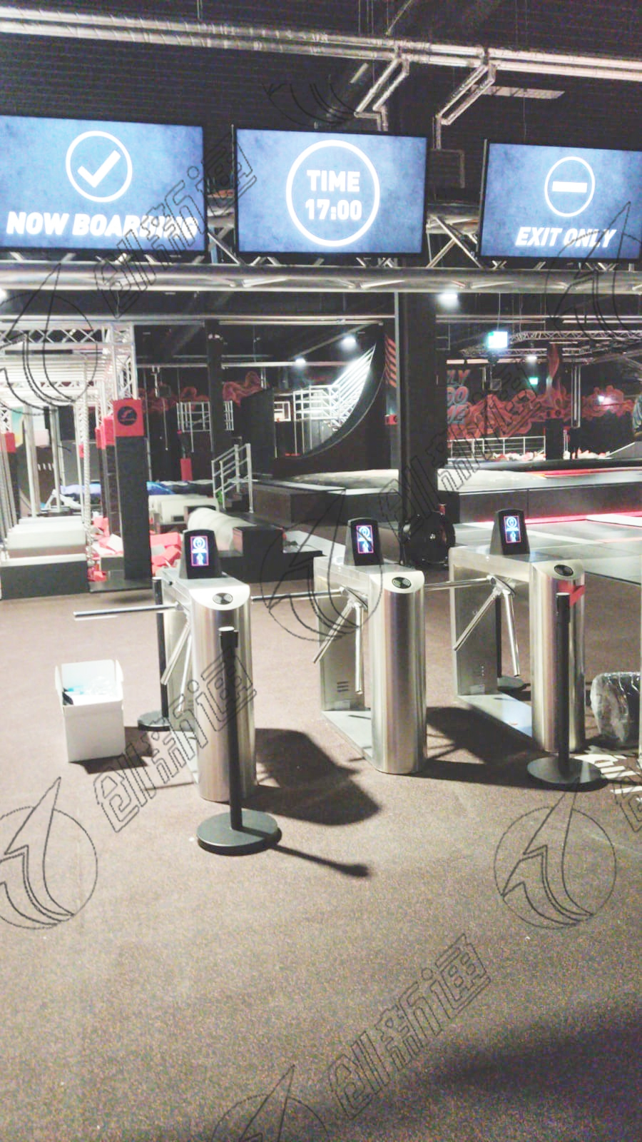 德國(guó)游樂場(chǎng)三輥閘案例